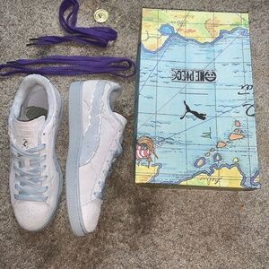Puma suede x One Piece Luffy (size 10)